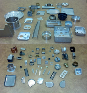 deep drawn metal stamping